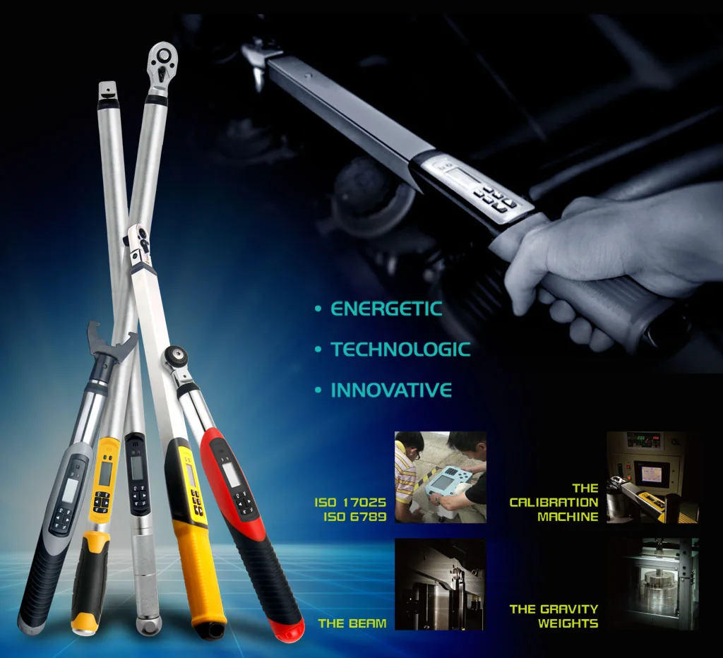 DG-II digital torque wrenches — Energetic, Technologic, Innovative