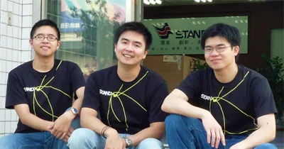 The three Hsiao brothers who lead STAND Tools engineering and sales