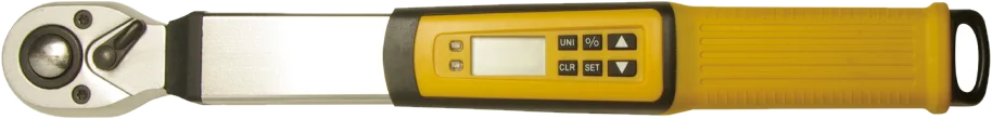 STAND DG-II Digital Torque Wrench – Square Handle (Yellow), Fixed Head — models 11060038, 11060041