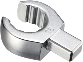 Open ring (flare nut) insert for torque wrench