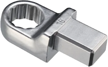 Ring (box end) insert for interchangeable torque wrench